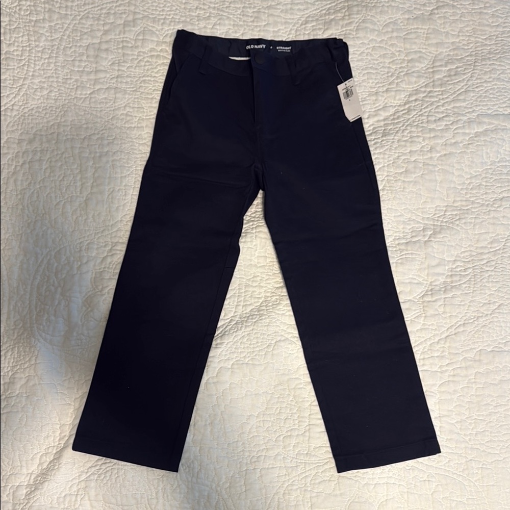 Old Navy Boys’ Casual/Uniform Straight Leg Blue Size 6 New